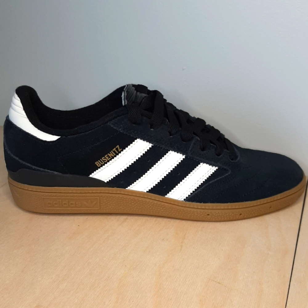 ADIDAS BUSENITZ PRO SKATER SHOES Men's 8.5 Black/white